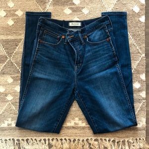 Madewell 10” High-Rise Skinny Jeans — Danny Wash